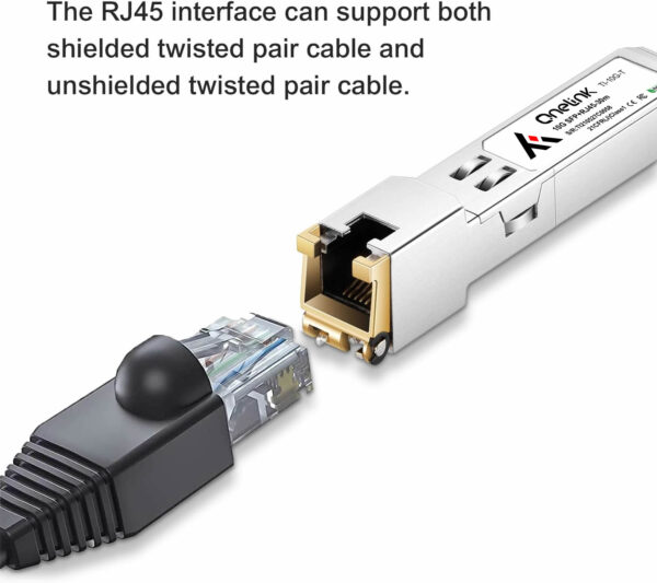 10GBASE-T SFP+ to RJ45 Transceiver - Image 2