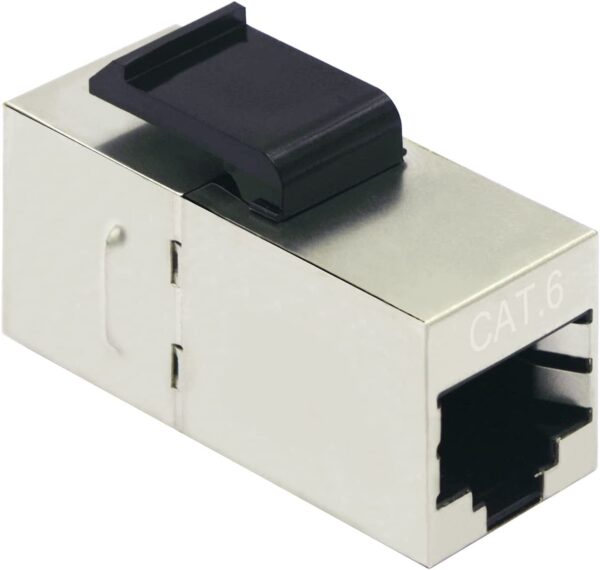 CAT6 RJ45 Shielded Coupler Keystone Jack - Image 2