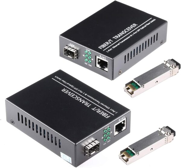 SFP Gigabit Media Converter 20km