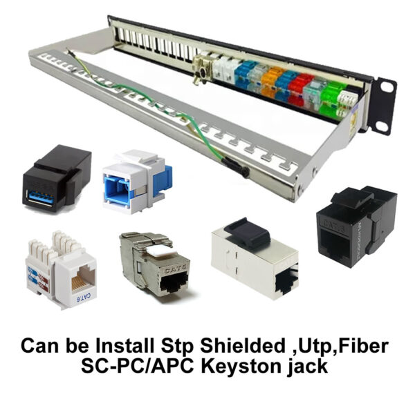 CAT6 RJ45 Shielded Coupler Keystone Jack - Image 7