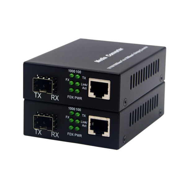 SFP Gigabit Media Converter 20km