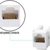 CAT6 Keystone Jack 90deg 50pc Pack