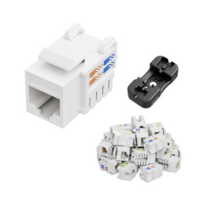 CAT6 Keystone Jack 90deg 50pc Pack