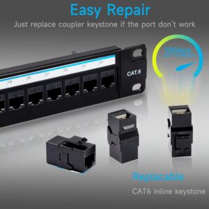 Patch-3.jpg OneLink 24port STP Patch Panel Loaded Cat6UTP Coupler 24pc