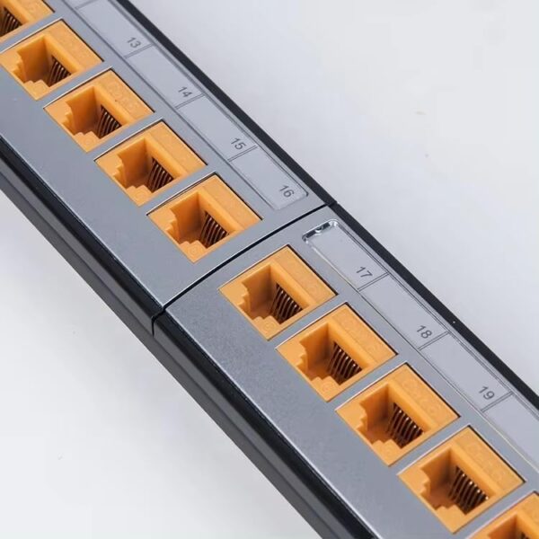 OneLink Keystone 24port Patch Panel Loaded UTP Cat6 Coupler 24pc