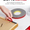 VHB web5 Double Sided Acrylic Foam Adhasive VHB Pad Tape Heavy Duty 25mm