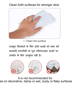 Alternative view of Heavy Duty Double Sided Adhasive 12 pc Pad  40mm x 40mm