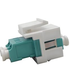 Alternative view of LC/LC Fiber Coupler Keystone Jack Coupler for Fiber Wall Plate AND Patch panel