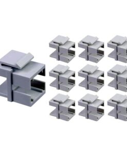 Blank Fiber Keystone Jack for Fiber Wall Plate AND Patch panel