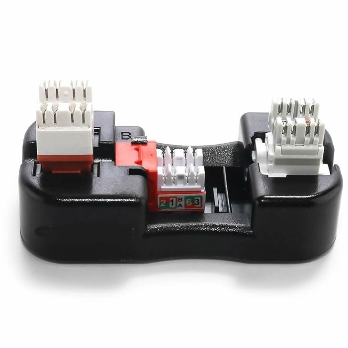 Keystone Jack Punch-Down Termination Holder - Image 4