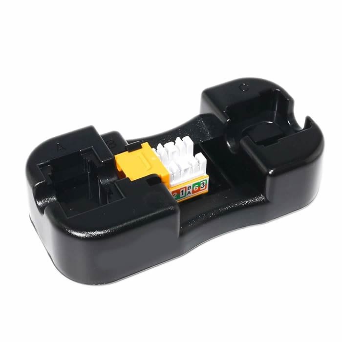 Keystone Jack Punch-Down Termination Holder - Image 2