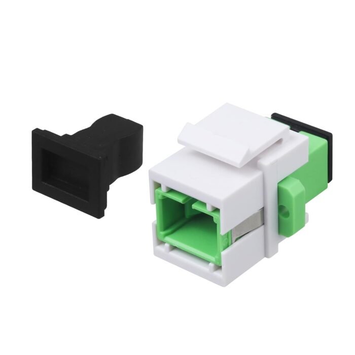 APC/APC Fiber Coupler Keystone Jack for Fiber Wall Plate AND Patch panel 10pc - Image 3