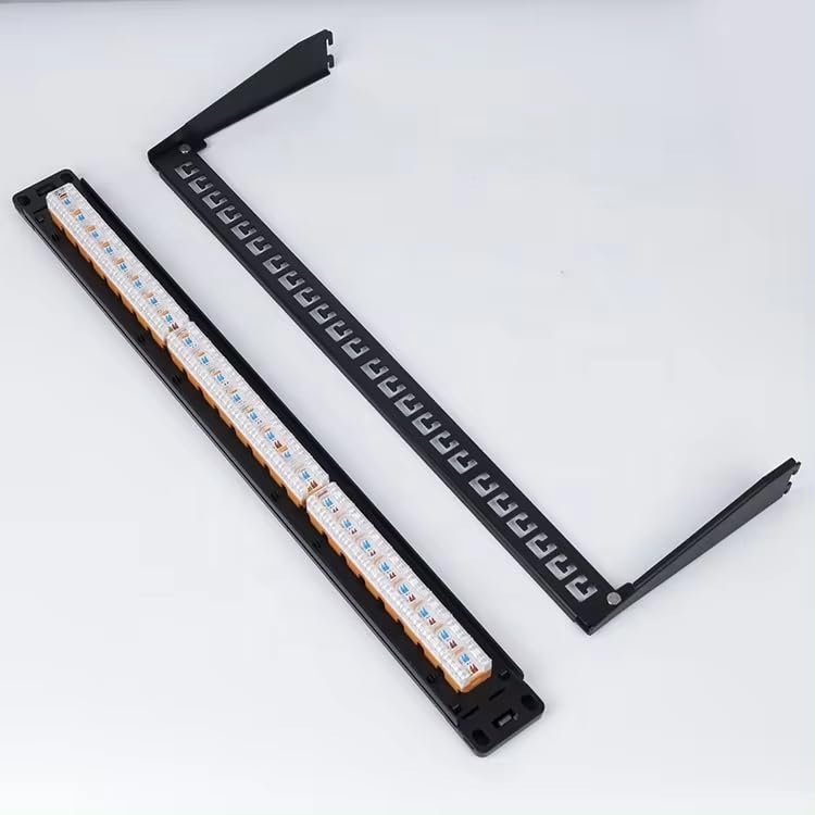 OneLink Keystone 24port Patch Panel Loaded UTP Cat6 Coupler 24pc - Image 5