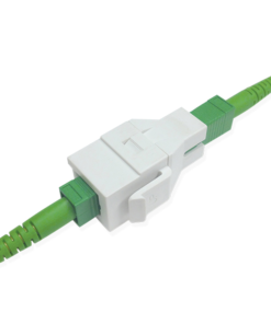 Alternative view of SC/SC Fiber Coupler Keystone Jack Coupler for Fiber Wall Plate AND Patch panel