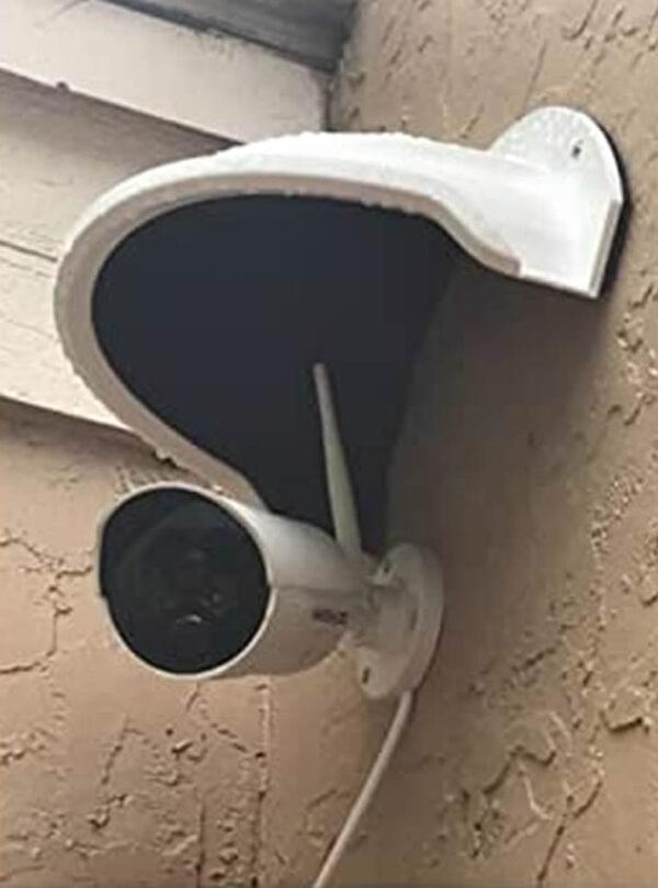 Universal Sun Rain CCTV Camera Protection Cover Shed - Image 2