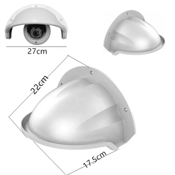 Universal Sun Rain CCTV Camera Protection Cover Shed - Image 4