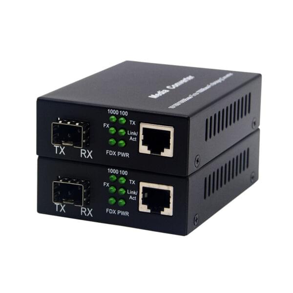 SFP Gigabit Media Converter 20km - Image 2